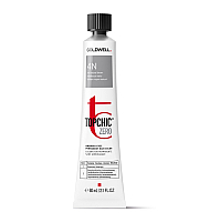 Goldwell Topchic Zero - Безаммиачная краска для волос 4N средний натуральный коричневый 60 мл